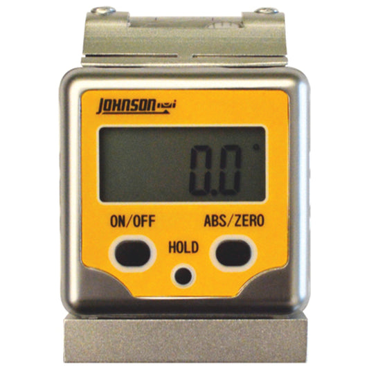 Professional Magnetic Digital Angle Locator 3 Button with V-Groove and Level Vial alt 0