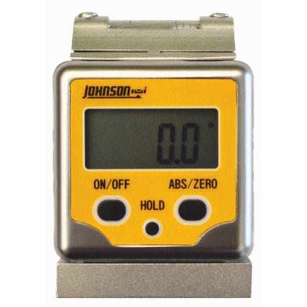 Professional Magnetic Digital Angle Locator 3 Button with V-Groove and Level Vial alt 0