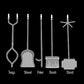 Fireplace Toolset, 5-Pieces alt 0