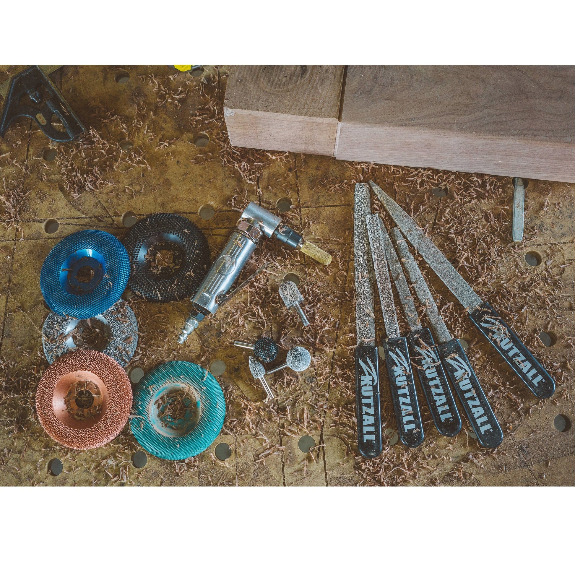 Original Ball Nose Burr, 1/4" Shaft, Fine (1/2" x 1-1/2") alt 0