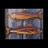 Walleye and Trout Intarsia Pattern alt 0