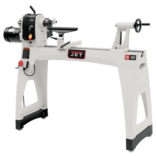 18" x 40" EVS Woodworking Lathe - 2 HP 230V - JWL-1840EVS