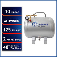 10 Gallon Portable Aluminum Air Tank