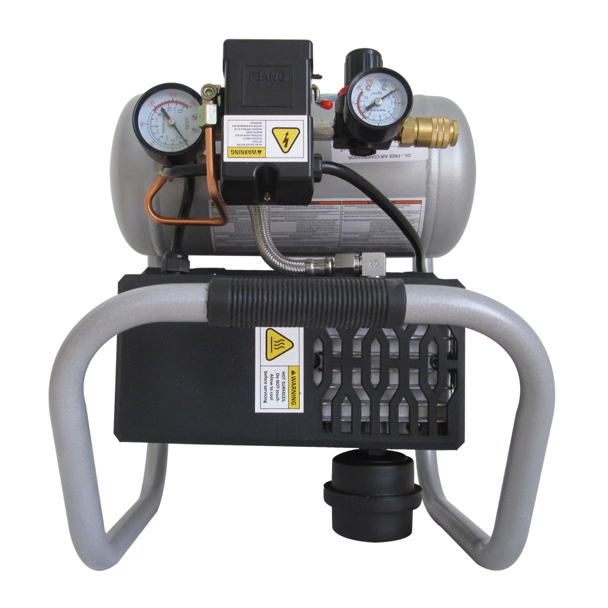 Portable Steel Tank Air Compressor 0.6 HP 1 Gallon alt 0