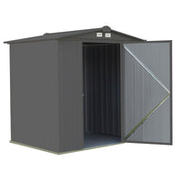 EZEE Shed, 6x5, Low Gable, 65 in walls, Charcoal Gray alt 0