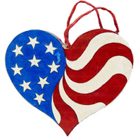 Patriotic Heart  Woodworking Pattern and Picture alt 0