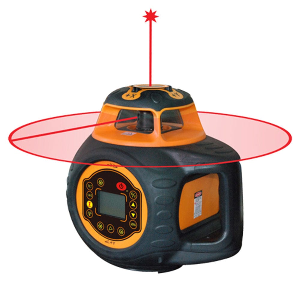 Electronic Self-Leveling Digital Dual Grade Rotary Laser Kit alt 0