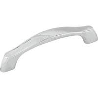 Cabinet Pull, 96 mm C/C with 4-7/8" O.L.,  Polished Chrome alt 0