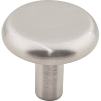 Seaver Knob, 1-1/4" Dia., Satin Nickel alt 0