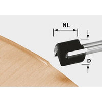 Edge Trimming Cutter - HW S8 D19/16 OFK 700 alt 0