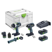 TID 18 HPC I-Set TPC 18/4 Impact Driver and Drill Set