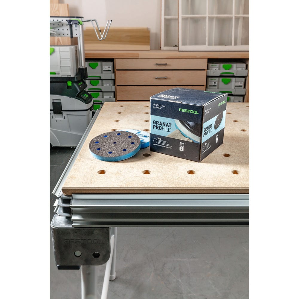 Granat PROfile Foam Abrasive Disc - D125 Fine Grit - 10 Pack