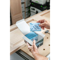 Granat PROfile Foam Abrasive Sheet - 3" x 4" Super Fine Grit - 10 Pack