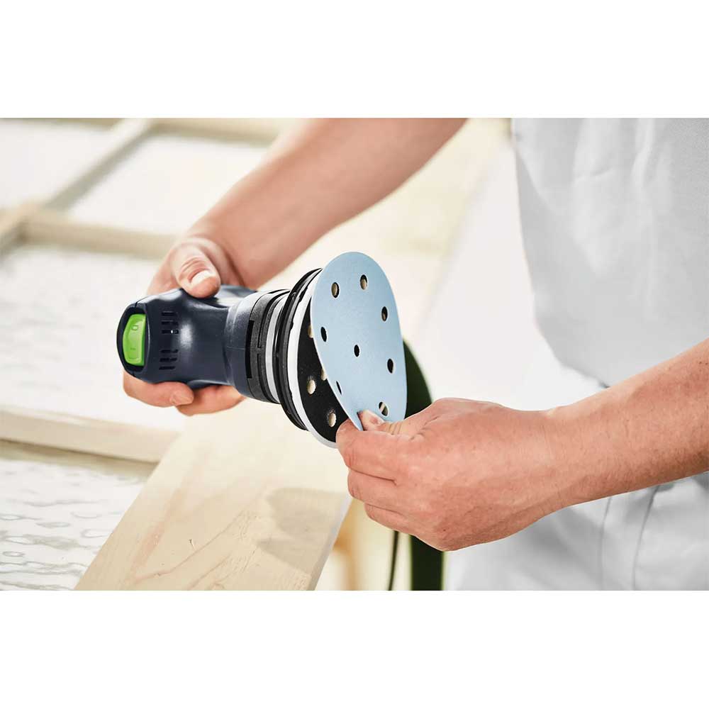 ETS 125 REQ Sander + CT 25 HEPA Dust Extractor with 60 Piece Granat Abrasives Value Kit