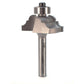 3230 Classical Pattern Router Bit 1/4" SH 5/32" R 1-1/4" D X 1/2" CL X 2-1/8" OL alt 0
