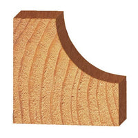 1807 Cove Router Bit 1/2" SH 3/4" R X 2" D X 7/8" CL alt 0