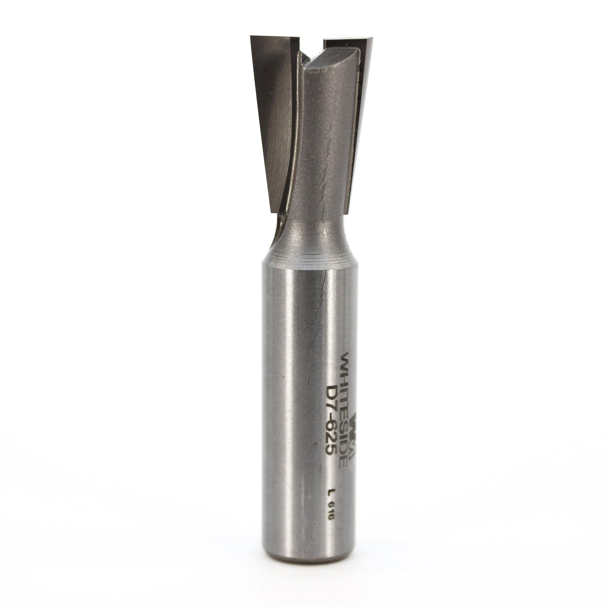 D7-625 Dovetail Router Bit 7 Degree 1/2" SH 5/8" D x 7/8" C x 2-5/8" OL alt 0