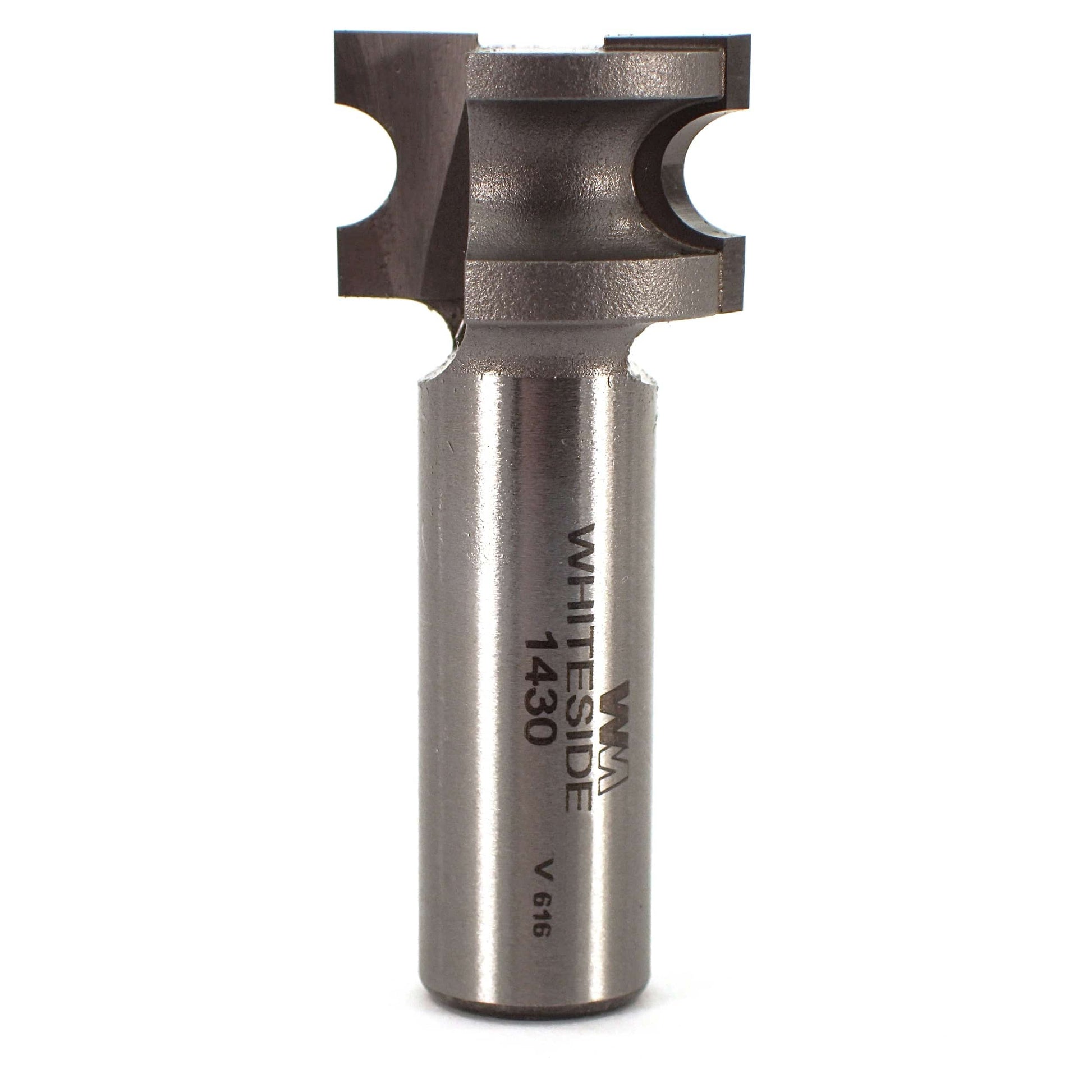 1430 Half Round (Bull Nose) Router Bit 1/2" SH 1/8" R X 1/4" Co X 9/16" CL 7/8" D alt 0
