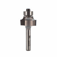2000D Roundover Router Bit 1/4" SH 5/32" R X 13/16" D X 1/2" CL alt 0