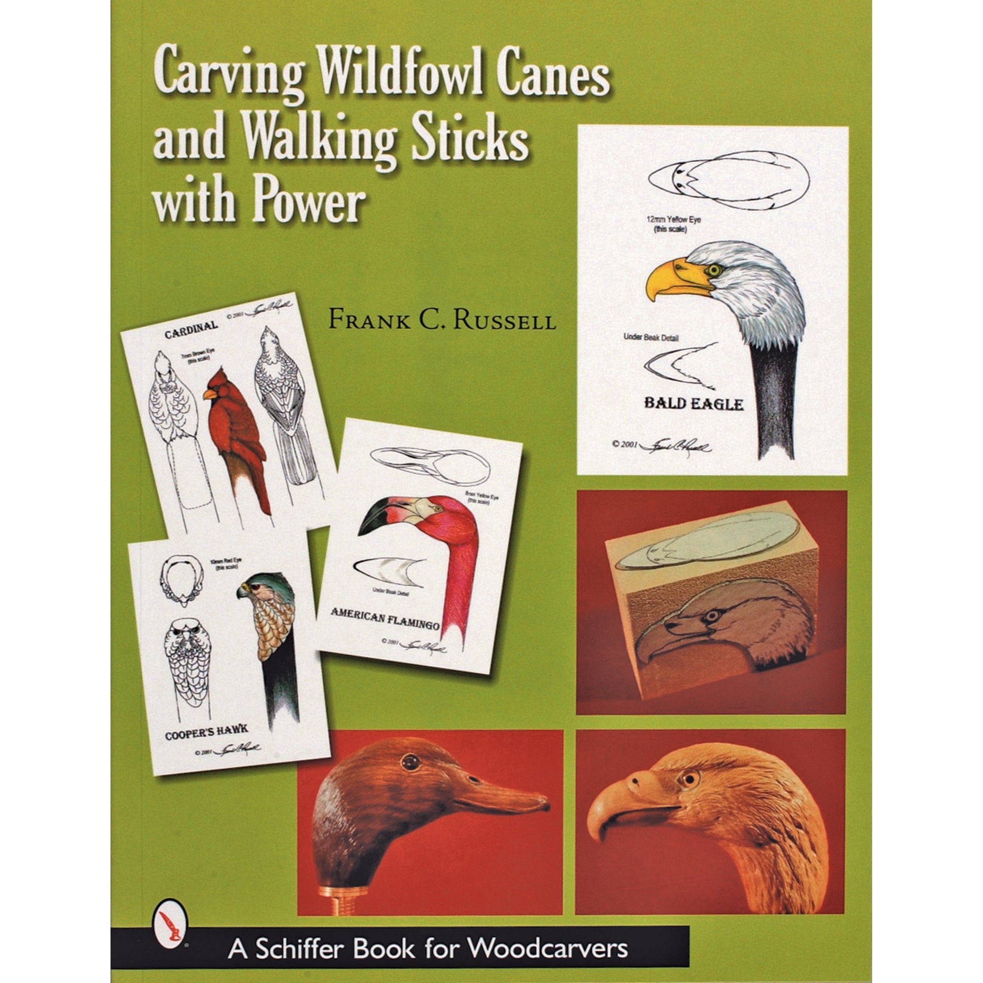 Carving Wildfowl Canes and Walking Sticks with Power alt 0