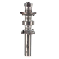 Double Roundover Bit 1/8" R 1-1/8" LD 1/2" SH 3-3/4" OL 2 FL alt 0