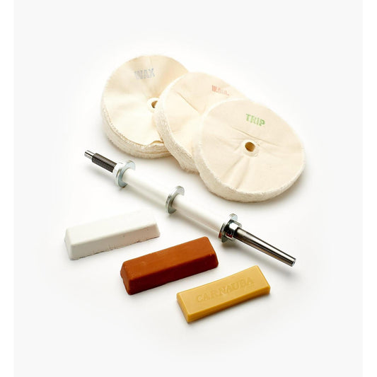 Three-On Lathe Buffing System alt 0