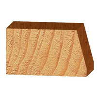 2300 Edge Bevel Router Bit 15 A 1/4" SH 1/2" CL X 1/2" CH 2" OL alt 0