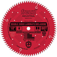 LU97R9010 Double Sided Laminated/Melamine Circular Saw Blade 10" X 5/8" Bore X 80 Tooth TCG alt 0