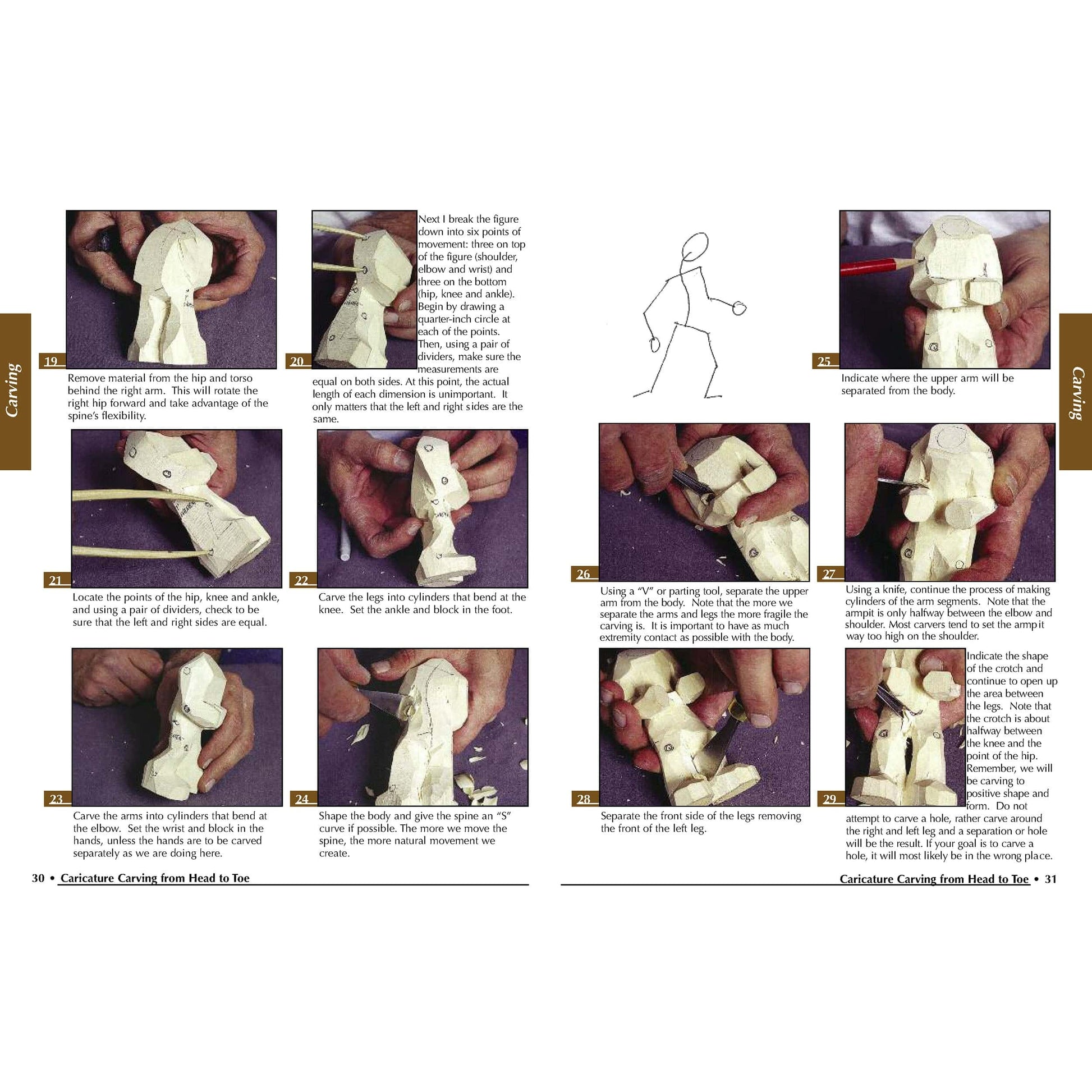 Caricature Carving from Head to Toe alt 0