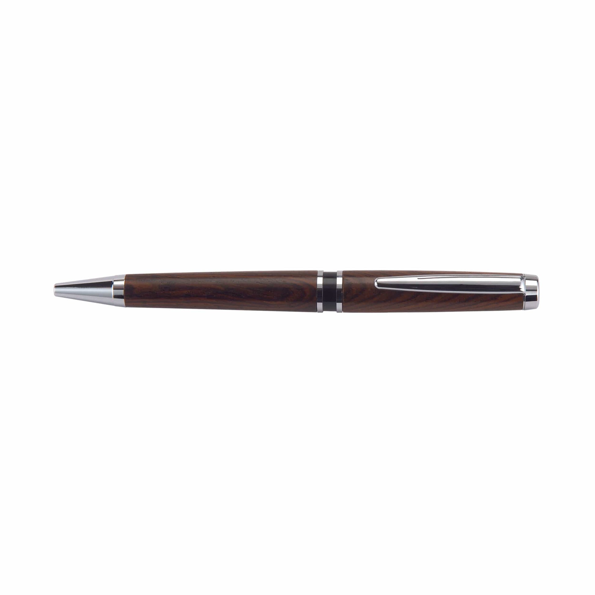 Hart Double Twist Ballpoint Pen Kit - Chrome