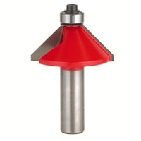 40-114 Chamfer Router Bit 45 DEG 7/8" CL 1/2" SH alt 0