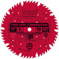 LU83R010 Finish Red Circular Saw Blade 10" x 5/8" Bore x 50 Tooth Combination Thin Kerf alt 0