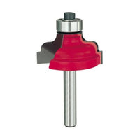 38-402 Classical Roman Ogee Router Bit 1/4" Shank 1-1/4" D 19/32" CL 1/8" R alt 0