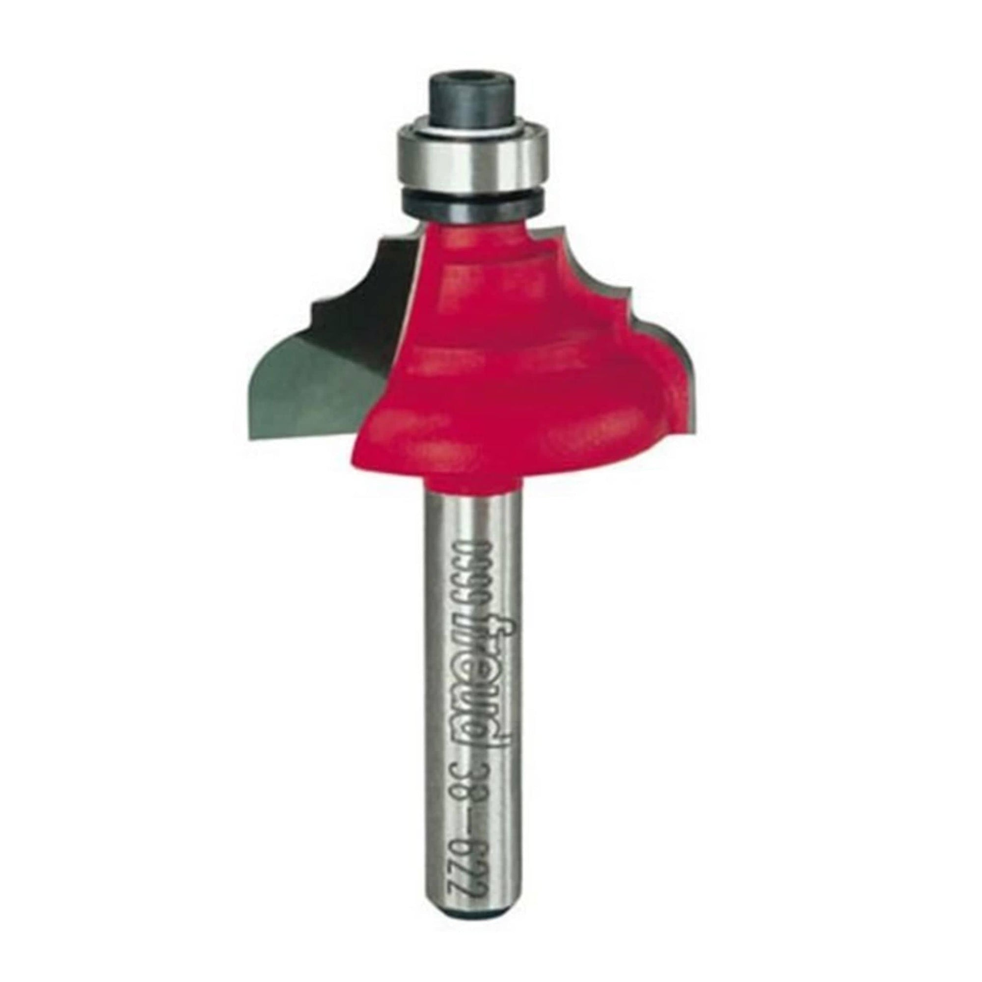 38-622 Classical Cove And Round Router Bit 1/4" SH 1-1/8" D 1/2" CL 5/32" R alt 0