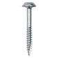 Pocket Hole Screws for Hardwoods- 1 1/4" Long Fine Self-Cutting Threaded Square Drive- 500 Piece 