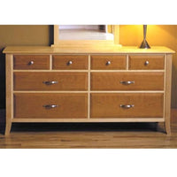 Woodworking Project Paper Plan to Build Maple & Cherry 8-Drawer Dresser alt 0