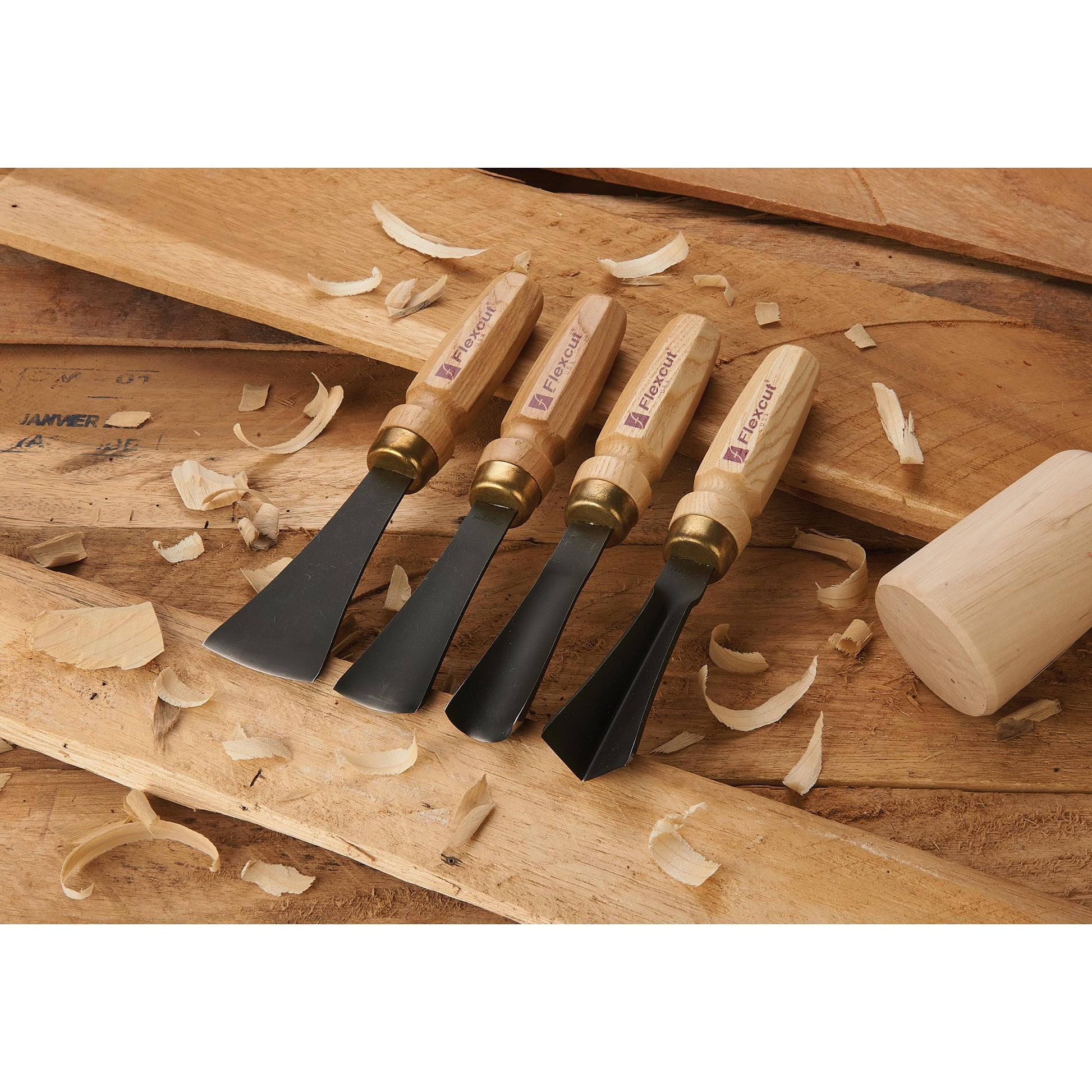 Mallet Sculptor's Set - 4 Piece alt 0