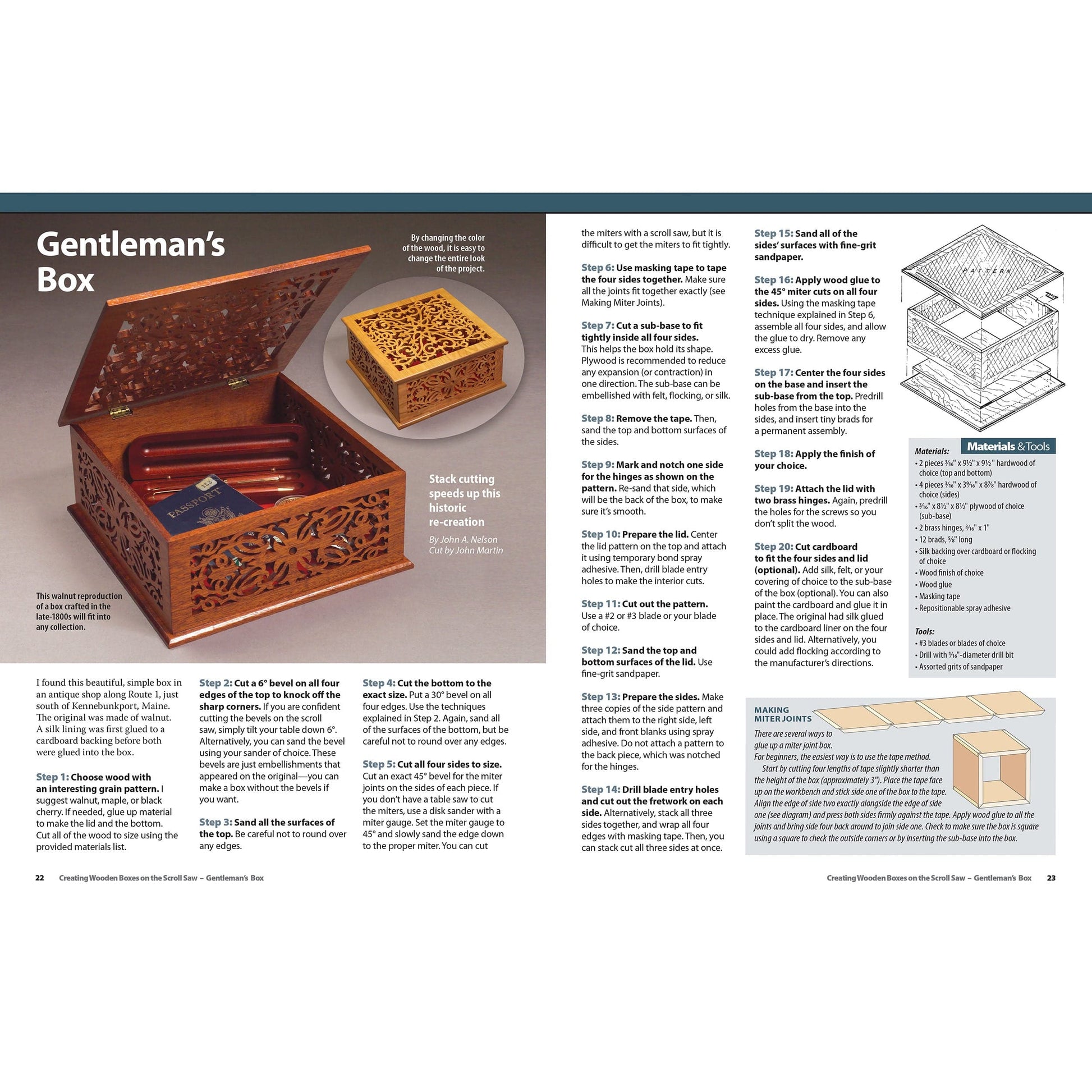 Creating Wooden Boxes on the Scroll Saw alt 0