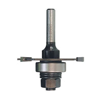 63-111 3-Wing Slotting Cutter Router Bit Set 1/4" SH 15/64" CL alt 0