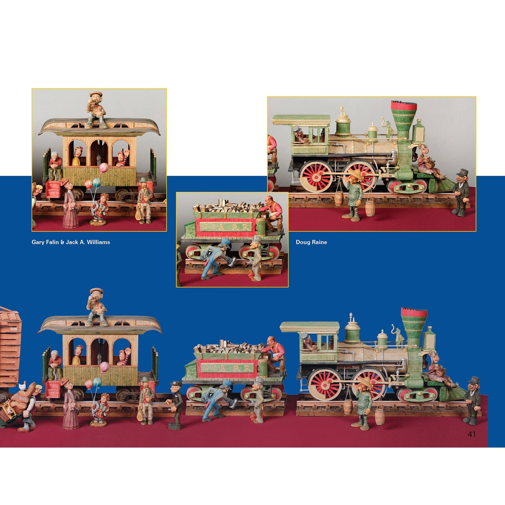 Carving an 1880s Western Train alt 0