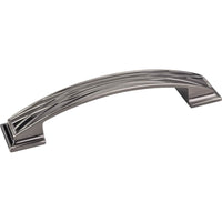 Aberdeen Lined Pull, 128 mm C/C, Brushed Black Nickel alt 0