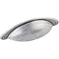 Lyon Pull, 3" C/C, Distressed Antique Silver alt 0