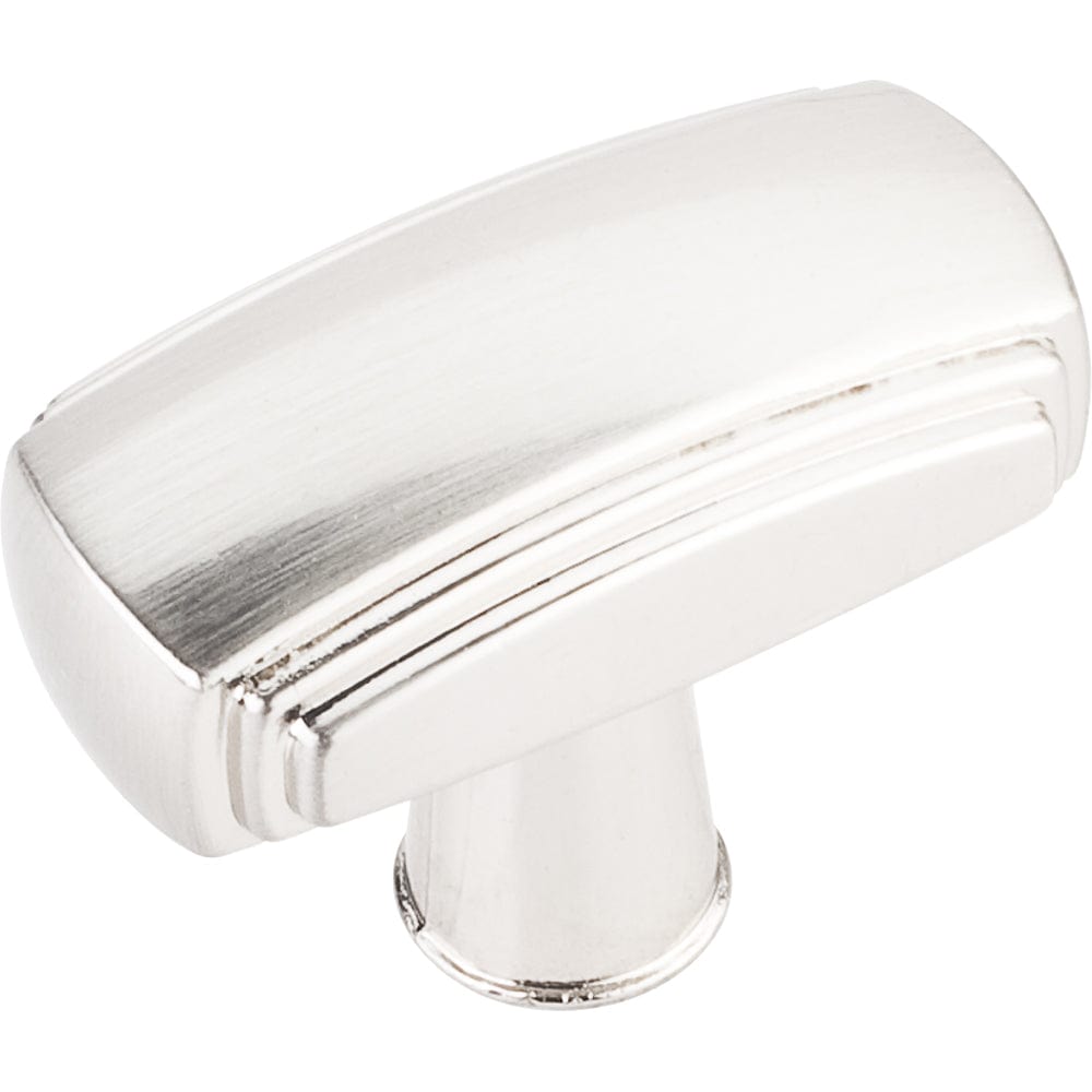 Delgado Knob, 1-9/16" O.L.,, Satin Nickel alt 0