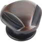 Chesapeake Knob, 1-5/16" Dia.,  Brushed Oil Rubbed Bronze alt 0