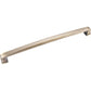 Milan 1 Appliance Handle, 12" C/C, Brushed Antique Brass alt 0