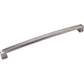 Milan 1 Appliance Handle, 12" C/C, Brushed Pewter alt 0