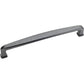 Milan 1 Plain Square Pull, 160 mm C/C, Gun Metal alt 0