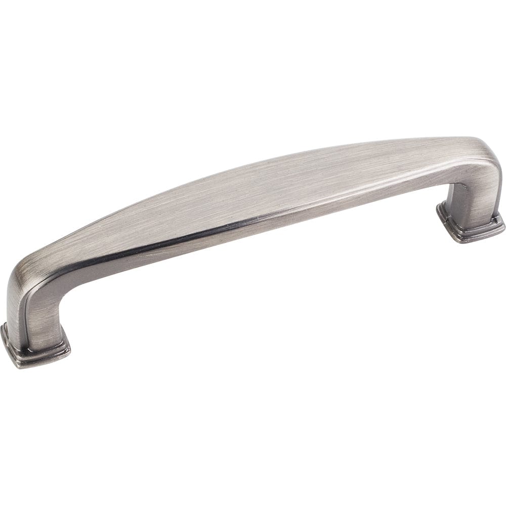 Milan 1 Plain Square Pull, 96 mm C/C, Brushed Pewter alt 0