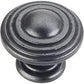 Bremen 2 Stacked Knob, 1-1/4" Dia.,  Gun Metal alt 0
