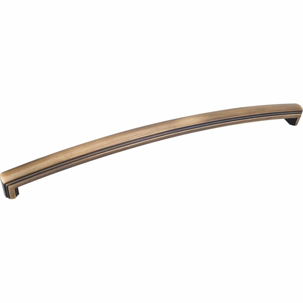 Delgado Appliance Handle, 18" C/C, Antique Brushed Satin Brass alt 0